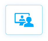 Conduct live interviews