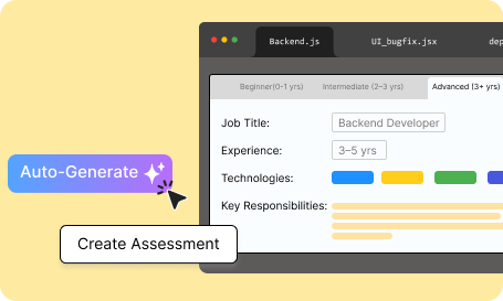 Candidate Starts Assessment